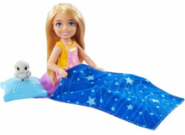 Zestaw Barbie Kemping Chelsea Lalka + śpiwór Zestaw Barbie Kemping Chelsea Lalka + śpiwór