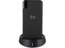 Power banka 8000 mAh 2.1A indukční černá