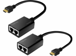 AV LogiLink LogiLink Extender HDMI adaptér až 30 m, 1080p / 60 Hz, 0,3 m