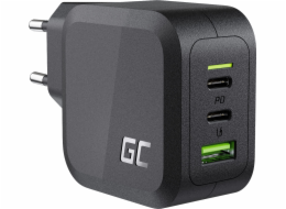 Green Cell Green Cell nástěnná nabíječka PowerGaN 65W PD 3.0 QC 3.0 2xUSB-C 1xUSB-A