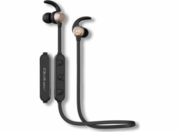 Qoltec BT 5.0 sportovní bezdrátová sluchátka JL | magnetické | mikrofon | Černá
