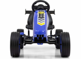Dětská šlapací motokára Go-kart Milly Mally Rocket modrá