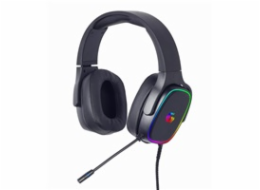 GEMBIRD sluchátka s mikrofonem GHS-SANPO-S300, gaming, USB 7.1, RGB LED