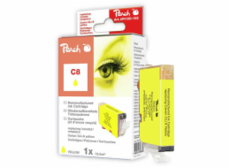 PEACH kompatibilní cartridge Canon CLI-8y, yellow, 13 ml