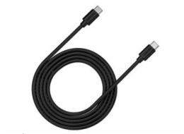 CANYON nabíjecí kabel Lightning MFI-3, opletený, Apple certifikát, délka 1m, černá