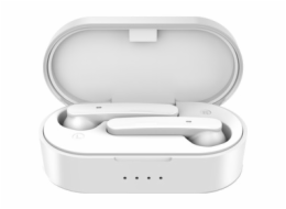 Bluetooth sluchátka ALIGATOR PODS, bílá
