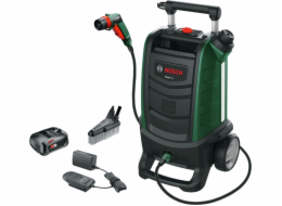 BOSCH Fontus 18V, akumulátorový venkovní čistič, 18 V, 20 bar, akumulátor 2.5 Ah