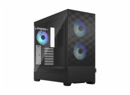 Fractal Design Pop Air RGB TG Clear Tint FD-C-POR1A-06 FRACTAL DESIGN skříň Pop Air RGB Black TG Clear Tint, 2x USB 3.0, bez zdroje, ATX