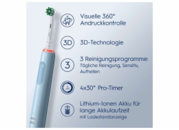 Oral-B Pro 3 3000 Cross Action Blue