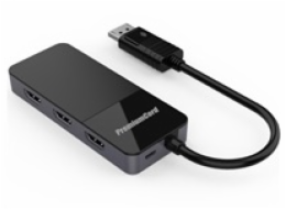PremiumCord MST adapter DisplayPort 1.4 na 3x HDMI2.0 monitory 4K@60Hz, extended + mirror + duplicate režimy