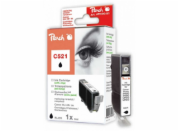 PEACH kompatibilní cartridge Canon CLI-521c, cyan, 9 ml