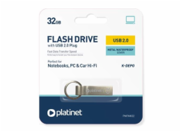 PLATINET PENDRIVE 32GB PMFMK32 PLATINET PENDRIVE USB 2.0 K-Depo 32GB WATERPROOF HARD METAL