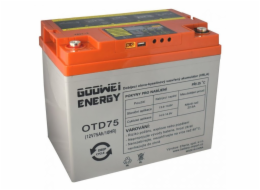 GOOWEI ENERGY DEEP CYCLE (GEL) baterie GOOWEI ENERGY OTD75, 75Ah, 12V