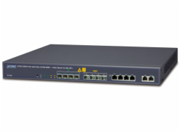 Planet EPL-4000 GEPON OLT, 4x PON 1,25Gb/s, 4xGE, 4x 10G SFP+, 1:64, VLAN, DBA, IGMP, GUI