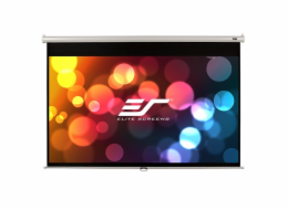 ELITE SCREENS plátno roleta 120" (304,8 cm)/ 16:9/ 148,6 x 264,2 cm/ Gain 1,1/ case bílý/ 24" drop