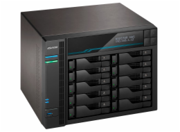 Asustor NAS AS6510T / 10x 2,5"/3,5" SATA III, 2x M.2/ Intel ATOM C3538 2.1 GHz/ 8GB/ 2x 10 GbE + 2x 2.5 GbE/ 2x USB 3.2