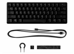 HyperX 60 Alloy Origins AQU Gaming Keyboard-US - Klávesnice