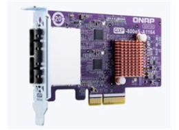 QNAP rozšiřující karta QXP-1600eS-A1164 (4x SFF-8088 port, PCIe 3.0 x8, pro QNAP TL SATA JBOD)
