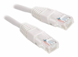 XtendLan PK_5UTP0025white Patch, Cat 5e UTP, 0,25m, bílý XtendLan Patch kabel Cat 5e UTP 0,25m - bílý