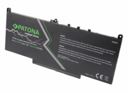 PATONA baterie pro ntb DELL LATITUDE E7260/E7270/E7470 7200mAh Li-lon 7,6V