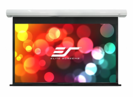 ELITE SCREENS plátno elektrické motorové 120" (304,8 cm)/ 16:9/ 149,6 x 265,7 cm/ case bílý/ 20" drop/ Fiber Glass