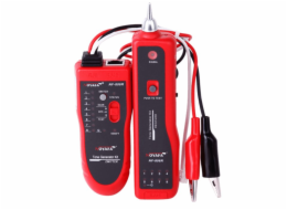 W-Star Tester síťových kabelů WSNF806R, RJ45, RJ11, vyhledávací sonda