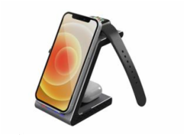 Prestigio - ReVolt A8 - bezdrátová nabíjecka 3v1 pro APPLE Watch