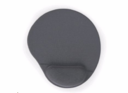 GEMBIRD Gel mouse pad with wrist support, grey MP-GEL-GR GEMBIRD Podložka pod myš ERGO gelová MAXI, šedá