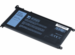 Baterie T6 Power Dell Insprion 15 5568, 5578, Vostro 14 5468, 15 5568, 3680mAh, 42Wh, 3cell, Li-ion
