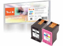 PEACH kompatibilní cartridge HP No 650 MultiPack, black, color, 12 ml, 7.1 ml