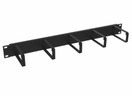 Solarix VP-08-1-00-B Solarix vyvazovací panel 19" 1U BK ocelový VP-08-1-00-B