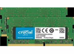 Crucial 64GB SODIMM kit DDR4 3200 CL22