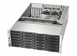 SUPERMICRO 4U chassis 24x 3,5" HS SAS/SATA (6x SFF 8087)+2x2,5" volitelný ,2x920W (80PLUS Platinum)