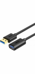 Unitek USB-A - USB-A kabel USB 2 m černý (Y-C459GBK)