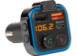 Transmiter FM Bluetooth 5.1+Qc3.0