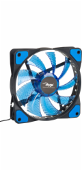Akyga ventilátor 120mm MOLEX 33 LED modrá dioda 