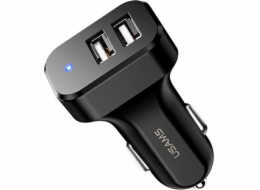 Usams C13 nabíječka 2x USB-A 2,1 A (1_789100)