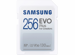 Samsung paměťová karta 128GB PRO Plus SDXC CL10, U3, V30 (č/z: až 160/120MB/s)