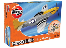 Plastikový model QUICKBUILD Mustang P-51D