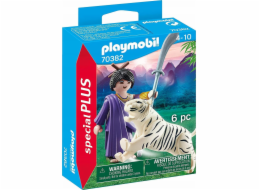 Playmobil Sada figurek Special Plus 70382 Asijská stíhačka s tygrem