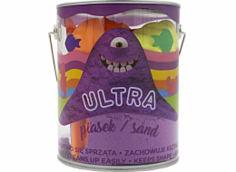 Epee Sand UltraSand 900g plechovka 4 velké formičky 2 nástroje fialová Sea life
