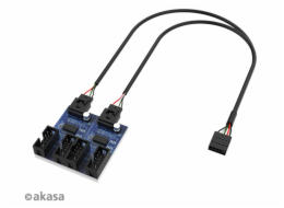 AKASA - USB 2.0 interní HUB 1-4