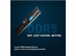 Crucial DDR5 8GB DIMM 4800MHz CL40 černá