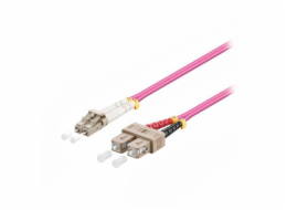 XtendLan FO patch LC-SC 10m 50/125 duplex OM4, LS0H
