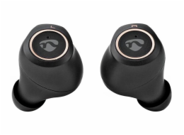 Nedis HPBT3050BK - Bezdrátová Sluchátka | Bluetooth | Až 3 hodin | Ovládání dotykem | Nabíjecí pouzdro | mikrofon