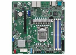 ASRock Rack E3C252D4U  LGA1200 (Xeon 2300), 4x DDR4 ECC, 6x SATA, M.2(22110), 3x PCIe, 2x LAN, IPMI