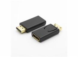 Adaptér DisplayPort - HDMI, FULL HD 1080p Male/Female, pozlacené konektory