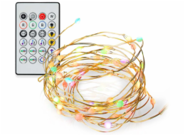 NEDIS Wi-Fi chytrý LED řetěz/ 5W/ 5VDC/ IP44/ 400lm/ RGB/ USB/ Nedis® SmartLife/ 5m