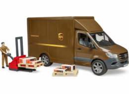 Bruder Dodávka UPS MB Sprinter s figurkou a příslušenstvím