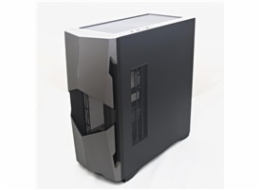 EUROCASE skříň ML G Stylus, 2xUSB2.0, 1xUSB3.0, audio, bez zdroje, průhledná bočnice, černá